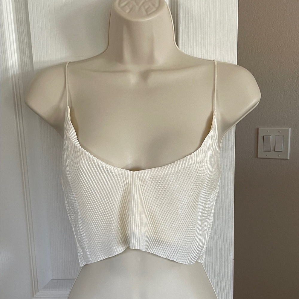 Showpo White Crop Top #230